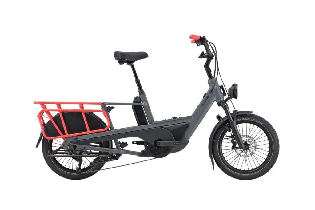 Velo Cargo Electrique Longtail Compact Cannondale Cargowagen Neo 1